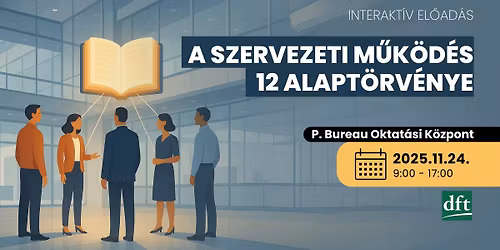 A szervezeti m\u0171k\u00f6d\u00e9s 12 alapt\u00f6rv\u00e9nye \u2013 Interakt\u00edv el\u0151ad\u00e1s