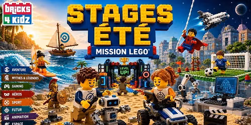 NICE : Stages Vacances LEGO\u00ae