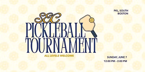 SEC Pickleball Tournament at PKL