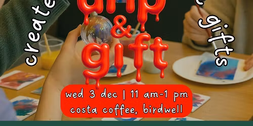 Drip & Gift - Art session at Costa