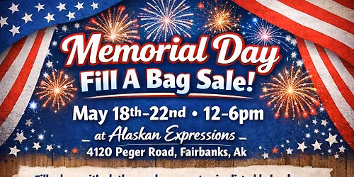 Memorial Day Fill A Bag Sale! 