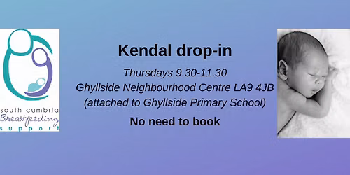 Kendal drop-in; Thursdays 9.30-11.30