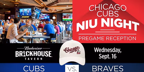 NIU Night With the Chicago Cubs Pregame Reception