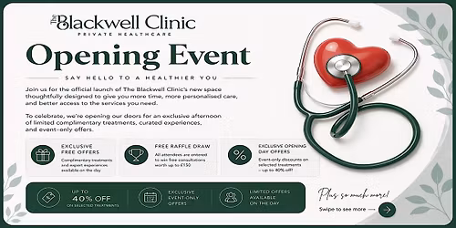 The Blackwell Clinic: Grand Opening Weekend