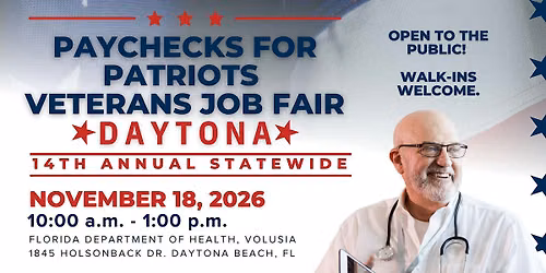 Paychecks for Patriots Daytona