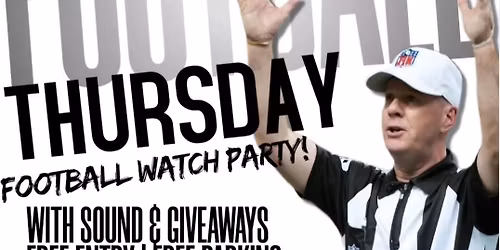 Buffalo Bills Watch party with sound and jersey giveaway