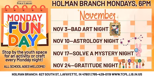 Monday Funday-November