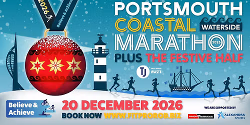 Portsmouth Coastal Waterside Marathon Events 2026