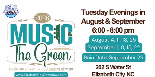 2026 Music on the Green Summer Music Series