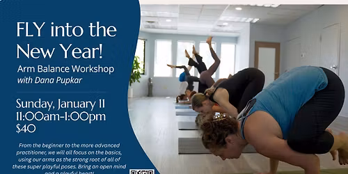FLY into the New Year: Arm Balance Workshop