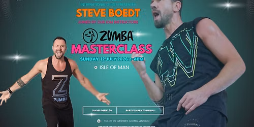 Zumba Masterclass with Steve Boedt