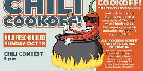 Chili Cookoff Benefiting ENF