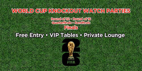 Round of 16 Match 92 FIFA 2026 World Cup Watch Party: Big Screen VIP