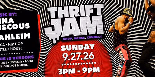 ThriftJam!! Music and dance Social with a vibrant shopping experience
