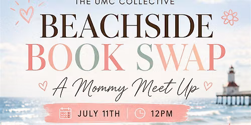 The Unmuted Moms Club Beachside Book Swap for Moms and Kids