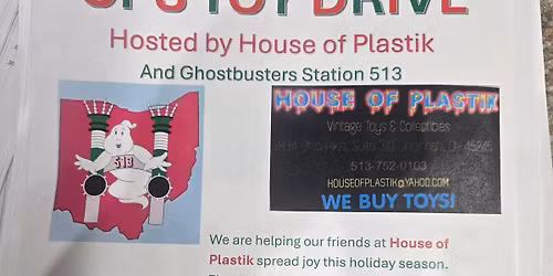 Toy drive at House of Plastik 