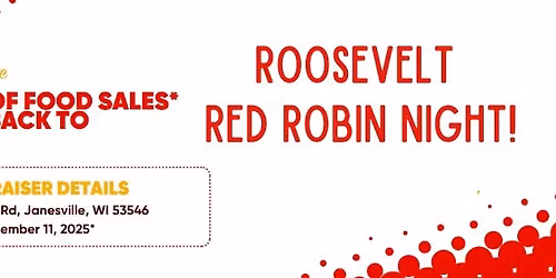 Roosevelt Red Robin Night