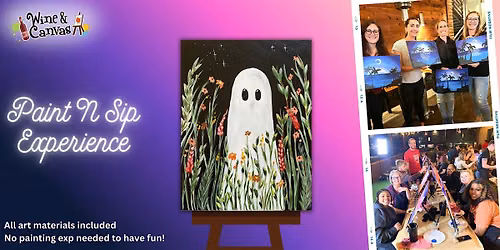 Ghostly Flowers- New Holland Brewing- Paint and Sip