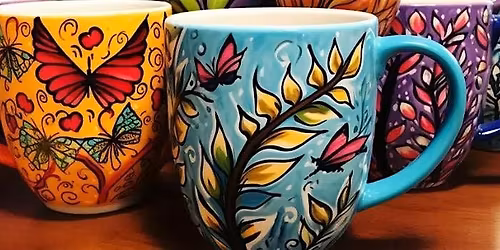Coffee Mug Painting Class