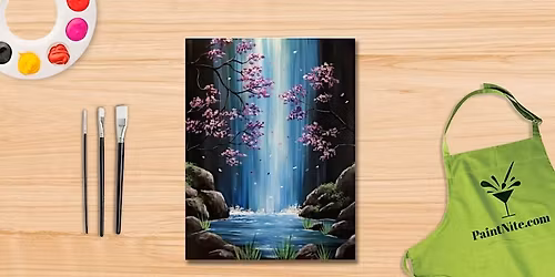 Paint Nite: Lavender Falls