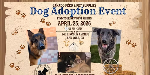 Ganado's Feed & Pet Supply Adoption Event 