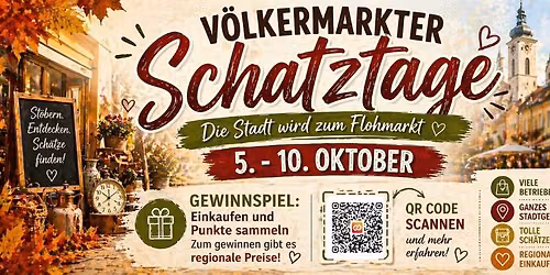 V\u00f6lkermarkter Schatztage - Die Stadt wird zum Flohmarkt