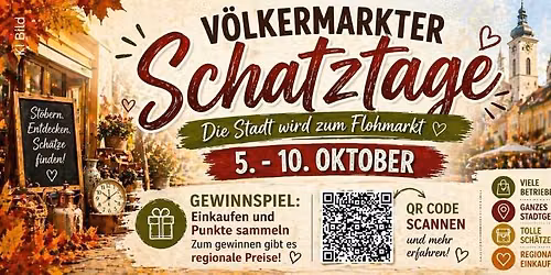 Völkermarkter Schatztage - Die Stadt wird zum Flohmarkt