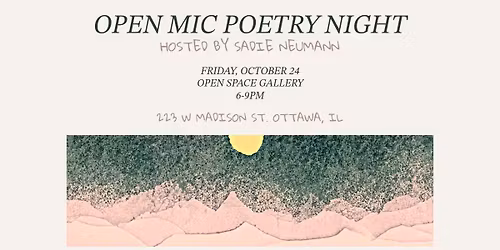 Open Mic Poetry Night hosted by Sadie Neumann