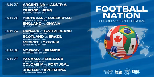 International Football House - Week 3 Games - June 22 To 27