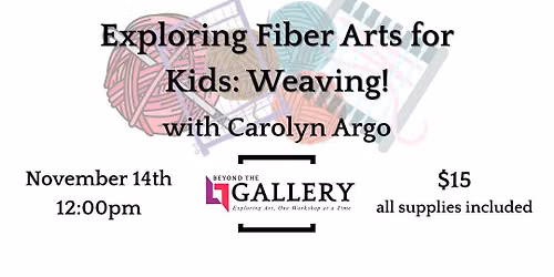 Exploring Fiber Arts for Kids: Weaving!