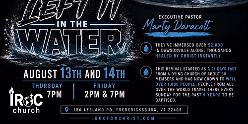 Left In The Water Revival