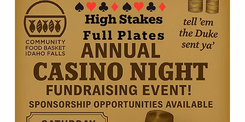 Casino Night: High Stakes Full Plates 