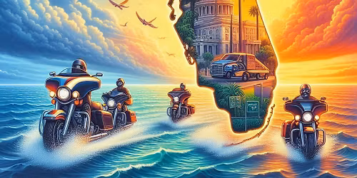 Coast-to-Coast Sunrise and Sunset Ride