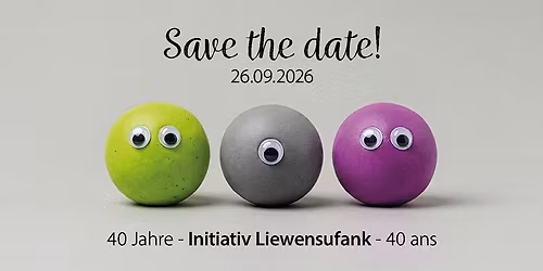 40 Jahre - Initiativ Liewensufank - 40 ans