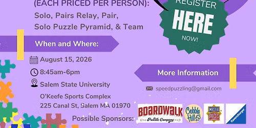 MA2026 - 2026 Massachusetts Speed Puzzling Championship
