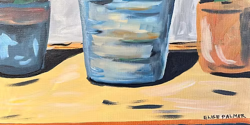 Friday Night Sip & Paint at The Studio \u201cHouse Plants\u201d