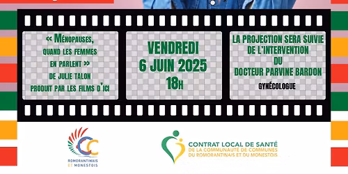 CINE DEBAT AUTOUR DE LA MENOPAUSE