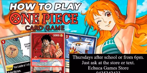Learn to play the One Piece Card Game