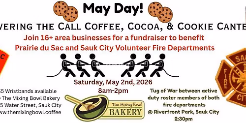 May Day! Answering the Call Coffee, Cocoa, and Cookie Canter