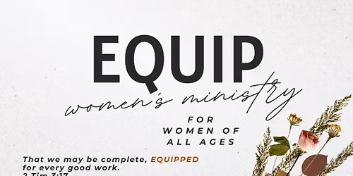 EQUIP Women's Bible Study at LifeHouse