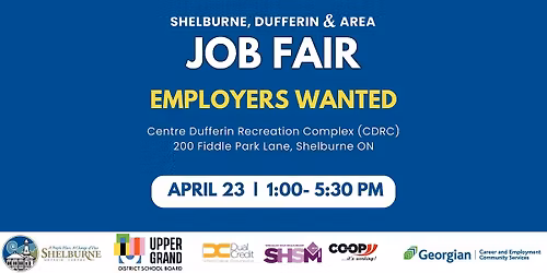 Employers Wanted: 2026 Shelburne, Dufferin & Area Job Fair