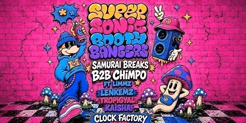 SSBB Summer Free Rave | Samurai Breaks b2b Chimpo + more!