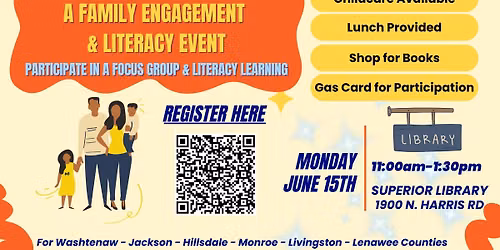 A FAMILY ENGAGEMENT & LITERACY EVENT