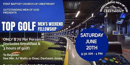 Men's Weekend at Top Golf