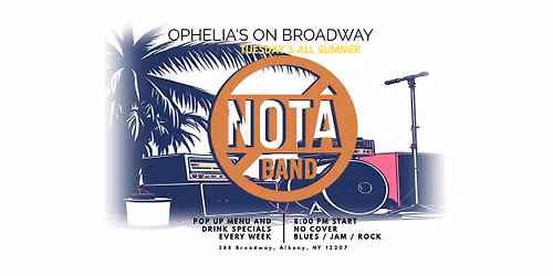 NOTA Band at Ophelia's