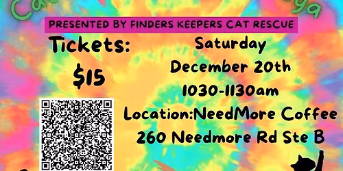 Cat Christmas Zen Yoga