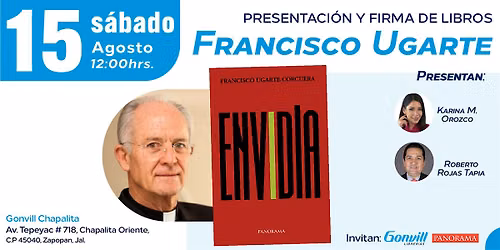 Presentaci\u00f3n del libro "Envidia" con Francisco Ugarte Corcuera