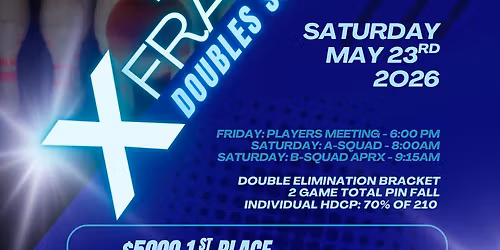 1st Annual X-Frames Doubles Shootout 