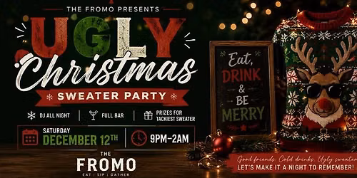 Ugly Christmas Sweater Party 