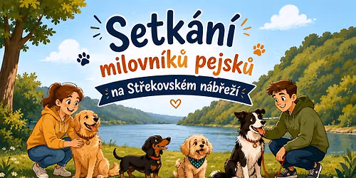 Setk\u00e1n\u00ed milovn\u00edk\u016f pejsk\u016f na St\u0159ekovsk\u00e9m n\u00e1b\u0159e\u017e\u00ed 